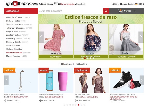 ropa china online